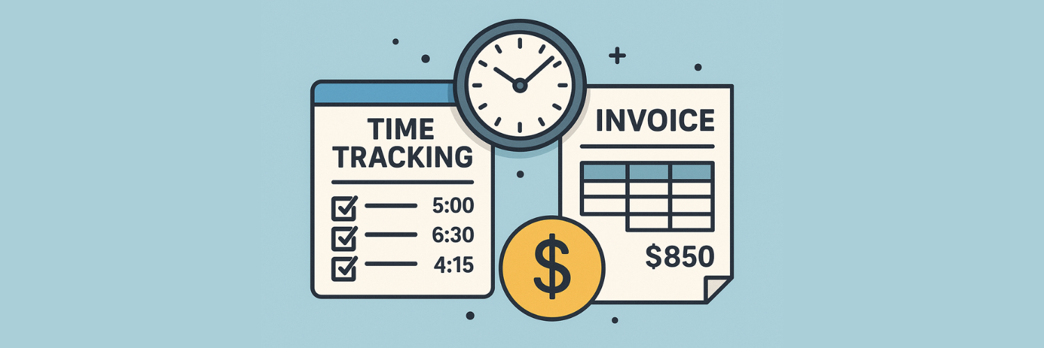 time tracking & e-invoices